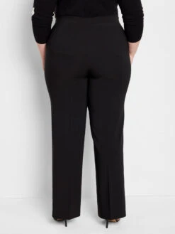 31" Stretch Knit Suiting Lenox Wide-Leg Pant -Nic Zoe Fashion Store S251373WBLXPRODUCT 04