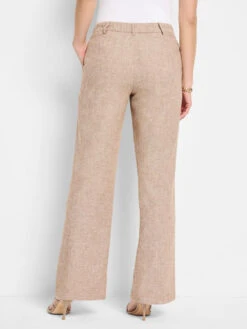 31" Linen Cotton Eliot Wide-Leg Pant 9 31" Linen Cotton Eliot Wide-Leg Pant -Nic Zoe Fashion Store S251849BNMPRODUCT 04