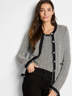 Opposites Attract Sweater Jacket